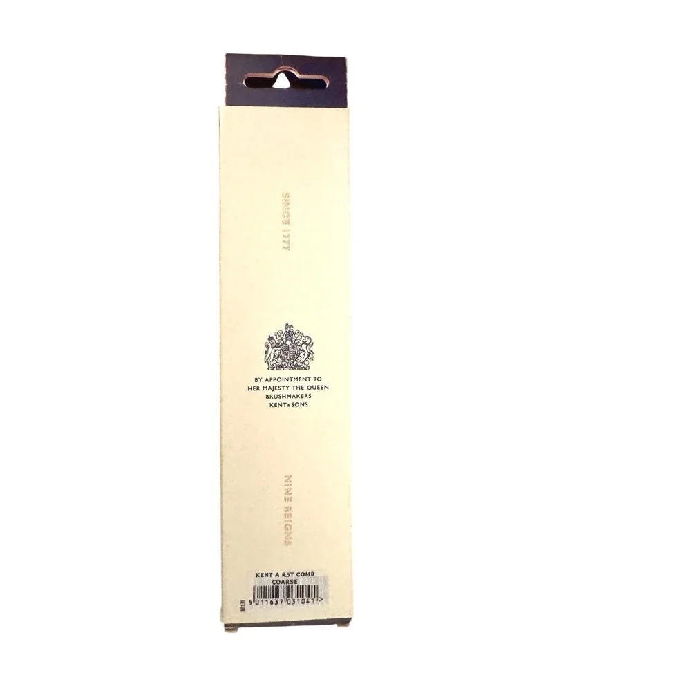 Kent England R5T - Handmade ‎ Toothed Pocket Comb Sawcut New Box